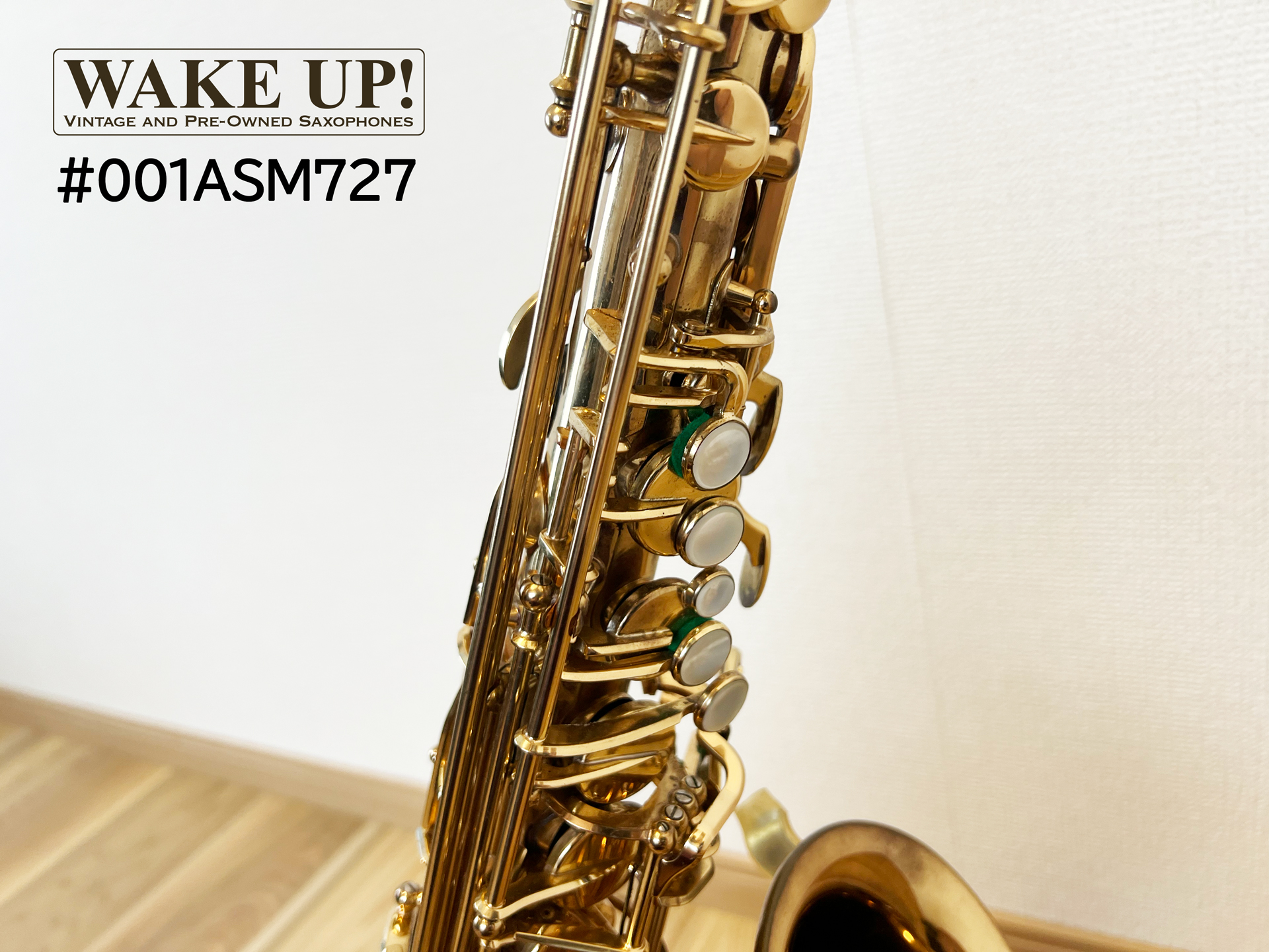 H.Selmer アルトサックス Mark7 27万番台【オーバーホール済み】 [001ASM727] – Wake up！