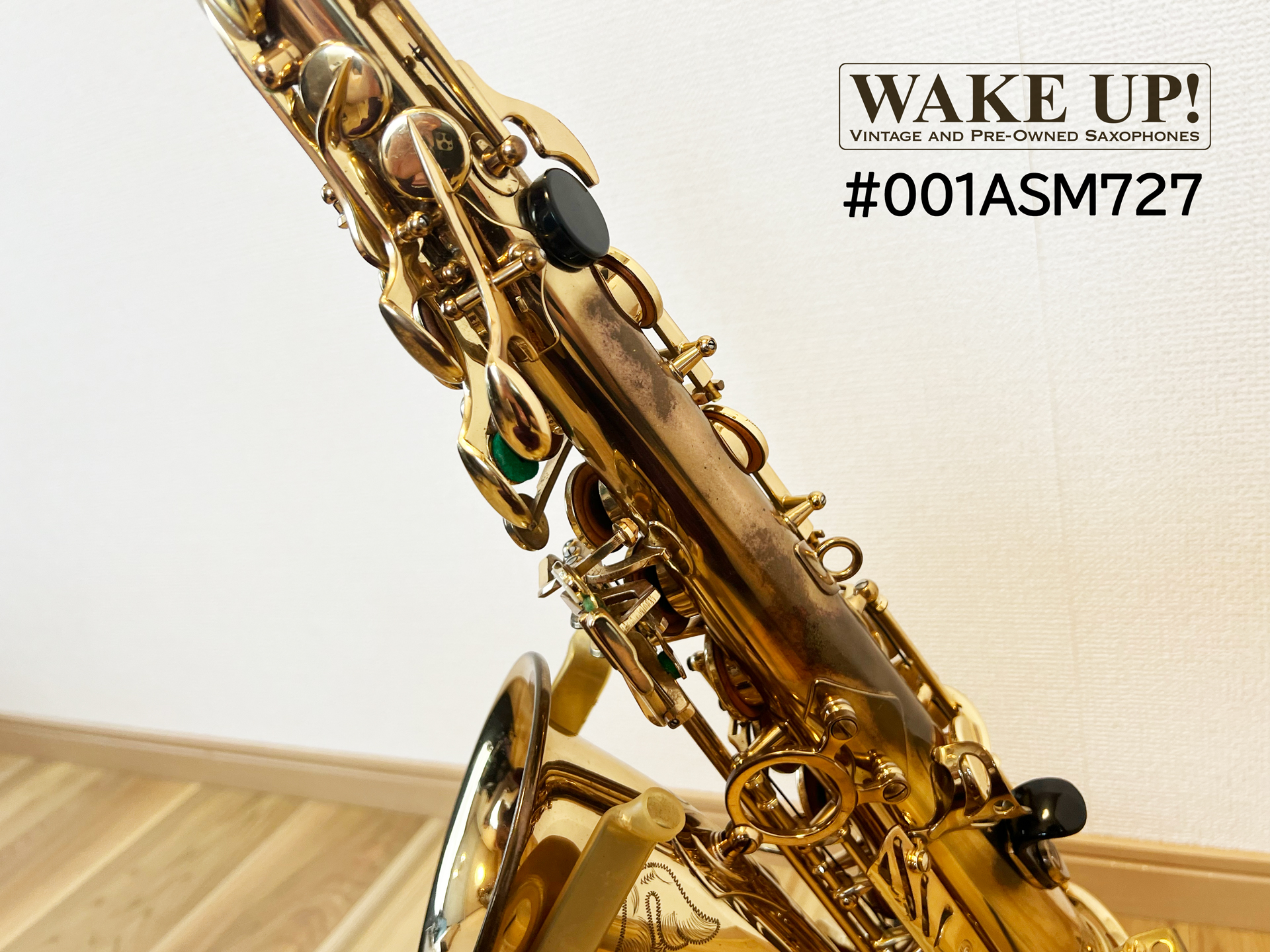 H.Selmer アルトサックス Mark7 27万番台【オーバーホール済み】 [001ASM727] – Wake up！