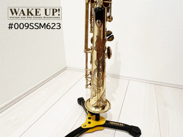 新着！！マーク6 H.Selmer ソプラノサックス Mark VI 23万番台 彫刻あり【点検調整済み・美品】 [009SSM623] - 画像 (8)