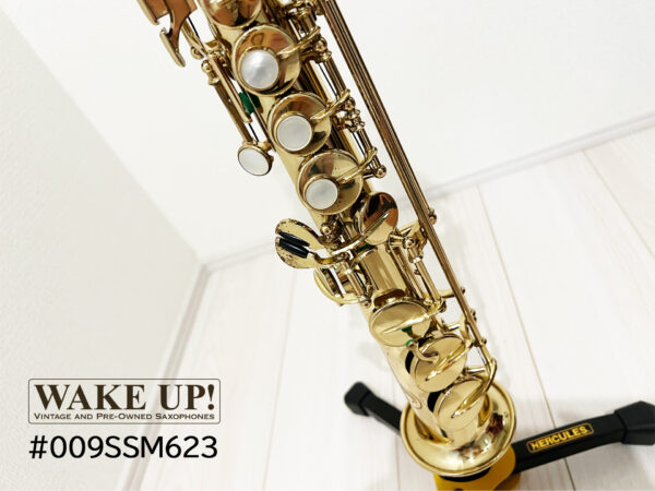 新着！！マーク6 H.Selmer ソプラノサックス Mark VI 23万番台 彫刻あり【点検調整済み・美品】 [009SSM623] - 画像 (14)