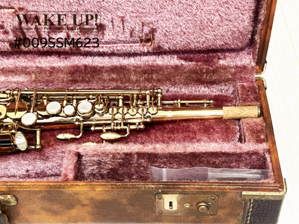 新着！！マーク6 H.Selmer ソプラノサックス Mark VI 23万番台 彫刻あり【点検調整済み・美品】 [009SSM623] - 画像 (15)