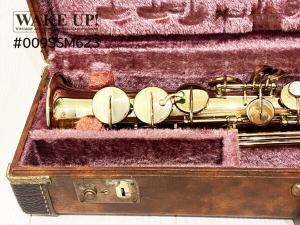 新着！！マーク6 H.Selmer ソプラノサックス Mark VI 23万番台 彫刻あり【点検調整済み・美品】 [009SSM623] - 画像 (17)
