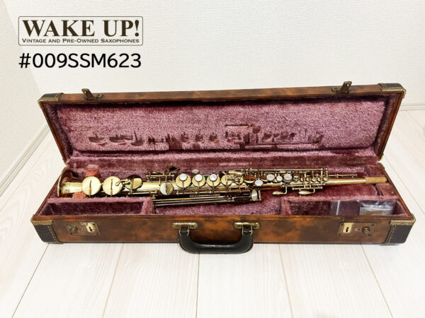新着！！マーク6 H.Selmer ソプラノサックス Mark VI 23万番台 彫刻あり【点検調整済み・美品】 [009SSM623] - 画像 (18)