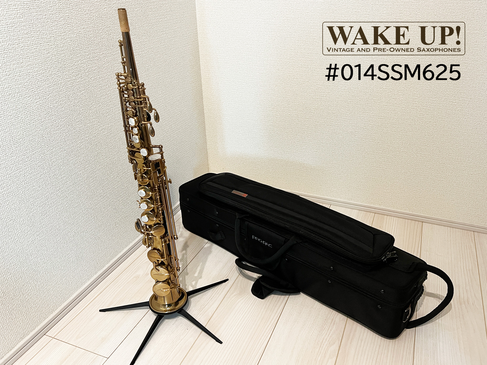 新着!!マーク6 H.Selmer ソプラノサックス Mark VI 25万番台 彫刻なし【点検調整済み・美品】 - 画像 (2)