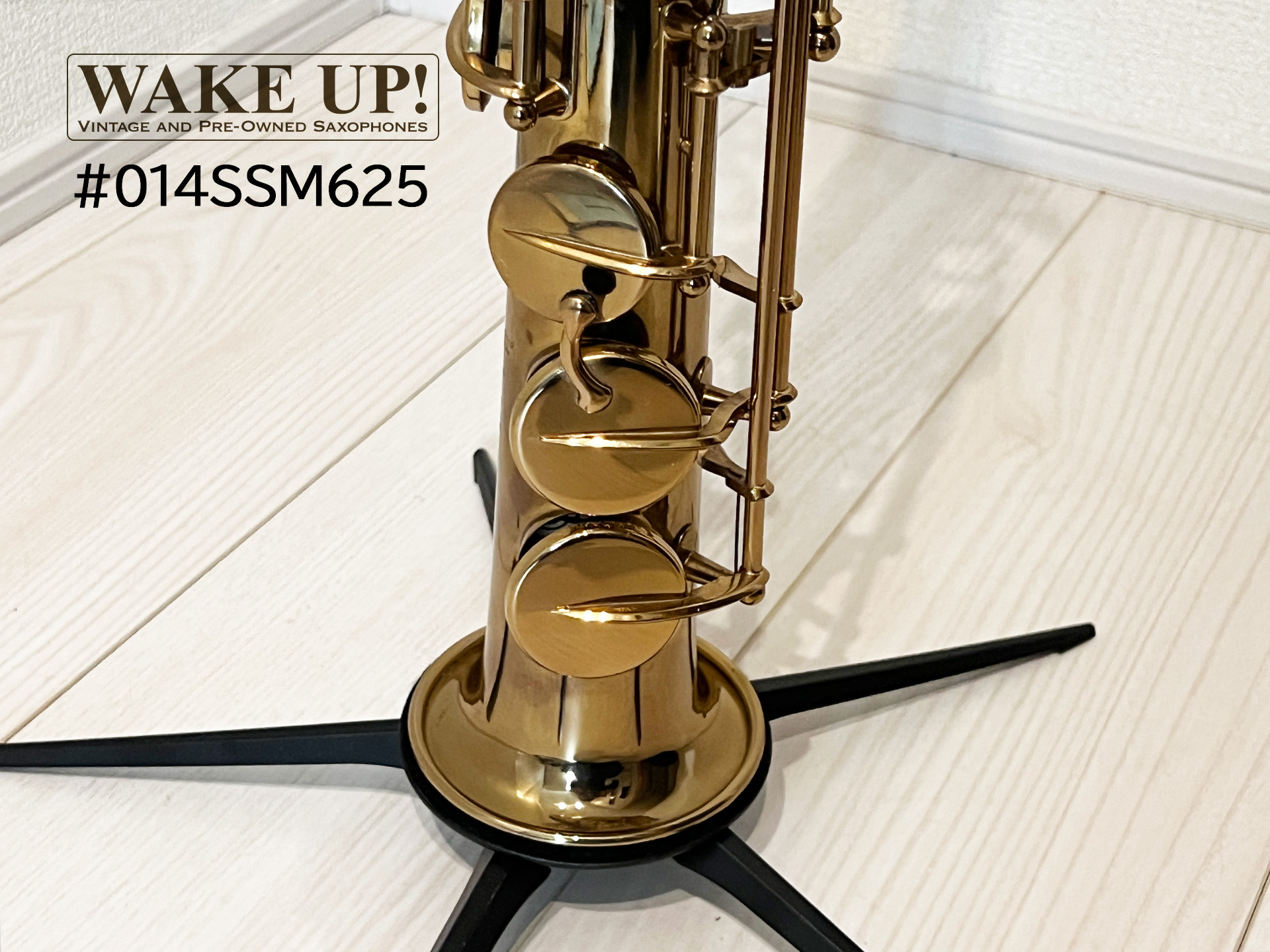 新着!!マーク6 H.Selmer ソプラノサックス Mark VI 25万番台 彫刻なし【点検調整済み・美品】 - 画像 (7)